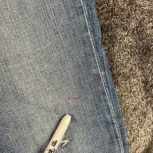 Diesel Larkee-Beex Light Blue Denim Jeans Tapered Men's 33(35X29 Button Fly - Picture 5 of 15